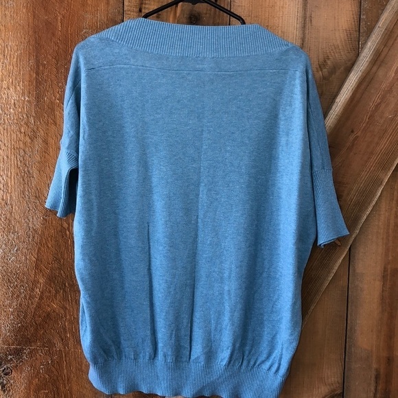 Cabi blue oversized lounge sweater - Picture 4 of 8